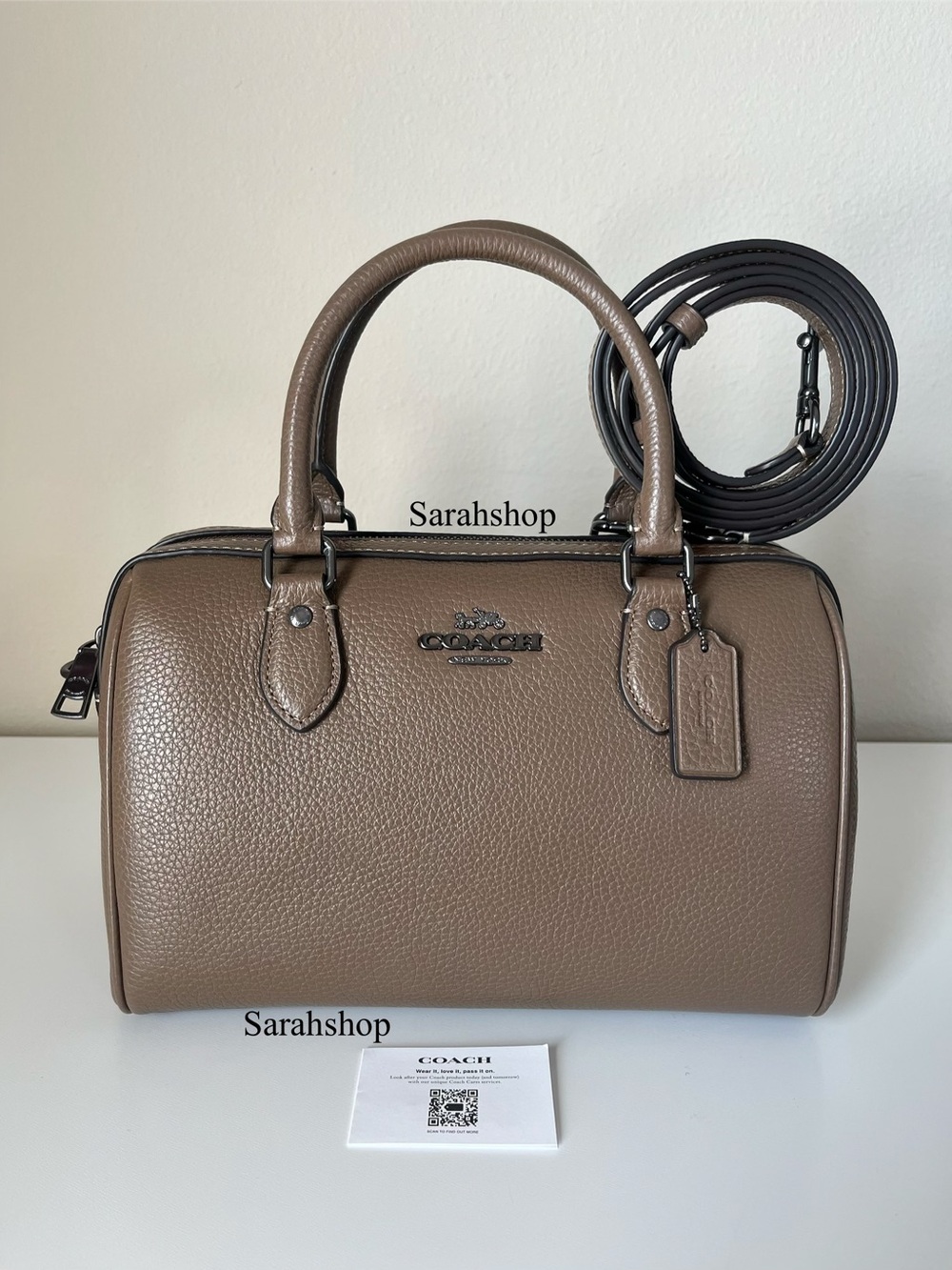 ✅Coach Rowan Satchel Bag